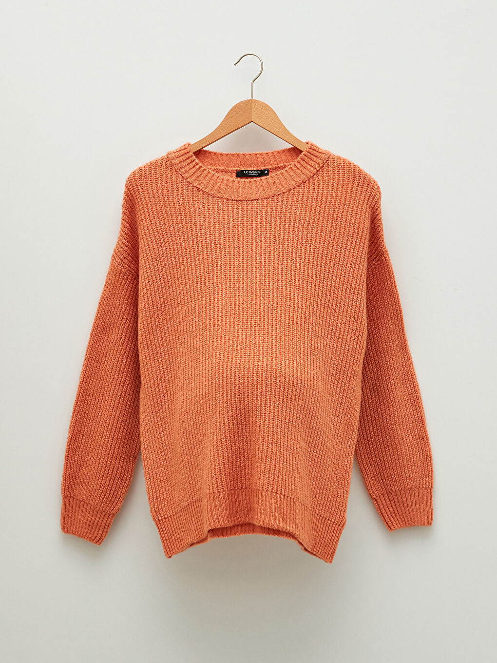 Crew Neck Regular Long Sleeve Maternity Tricot Sweater -S2AT78Z8-GJT