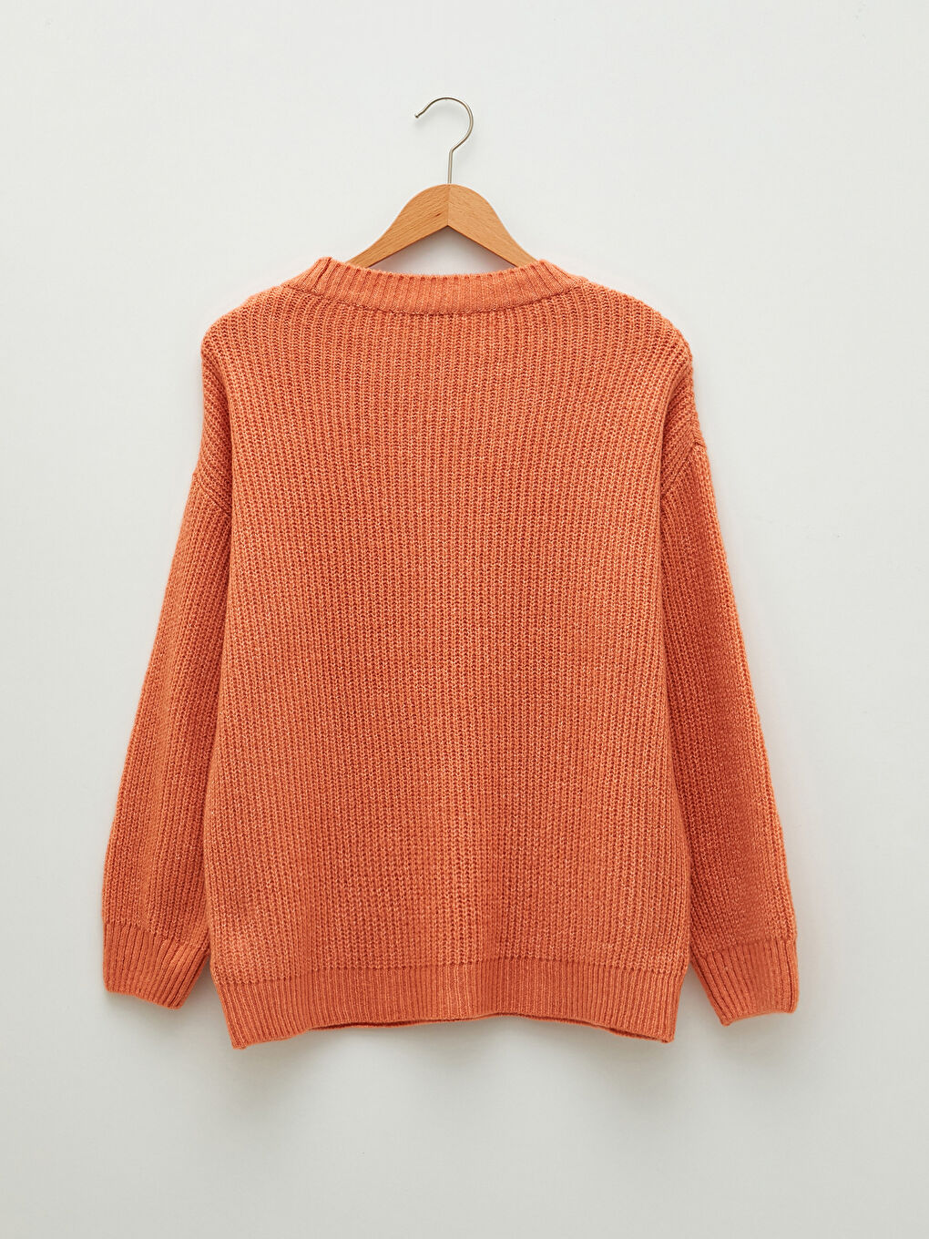 Crew Neck Regular Long Sleeve Maternity Tricot Sweater -S2AT78Z8-GJT