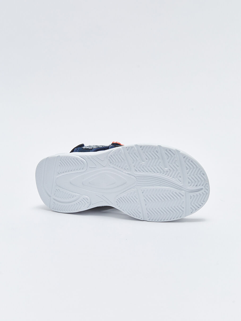 Сандалии Для девочек с двойной полосой, узором и застежкой-липучкой-3