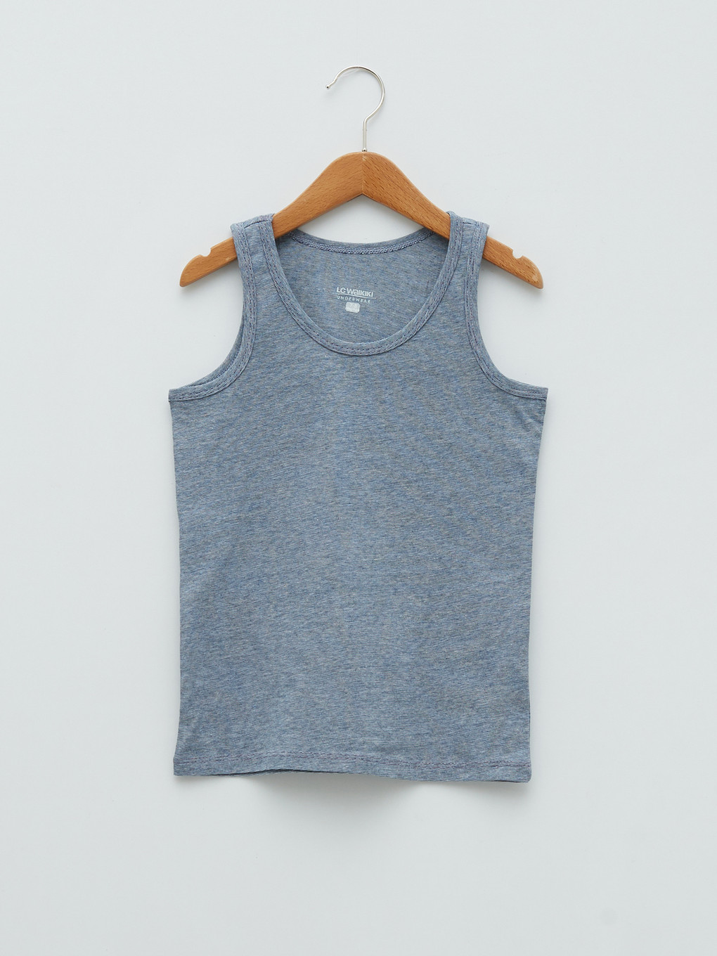Crew Neck Cotton Boy Singlet 2-pack-2