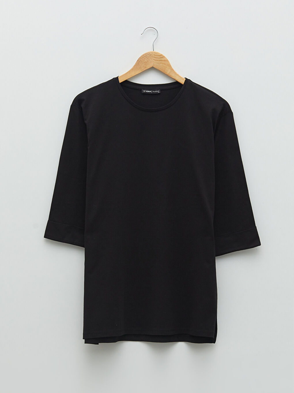 Crew Neck Regular Cotton Women's T-shirt-5