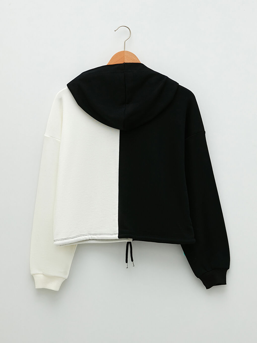 Color Block Long Sleeve Oversize Women's Hoodie-7