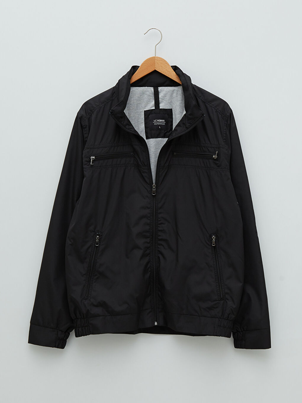 LCWAIKIKI Classic Relaxed Fit Funnel Neck Men's Thin Coat -S2BB25Z8-CVL