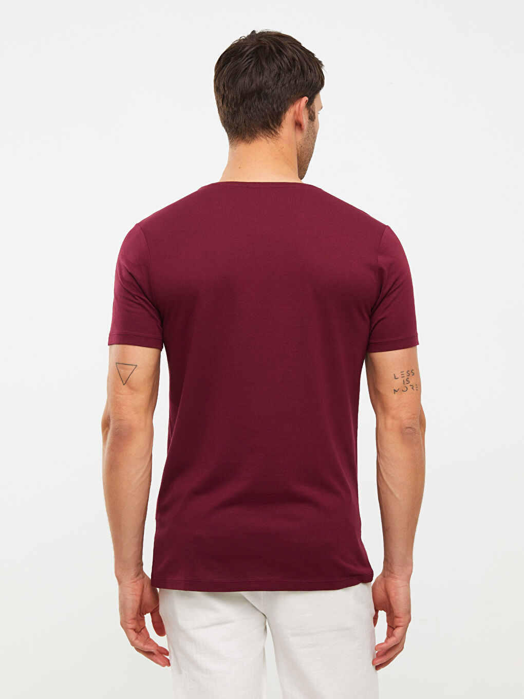 Crew Neck Jersey Men's T-Shirt-4