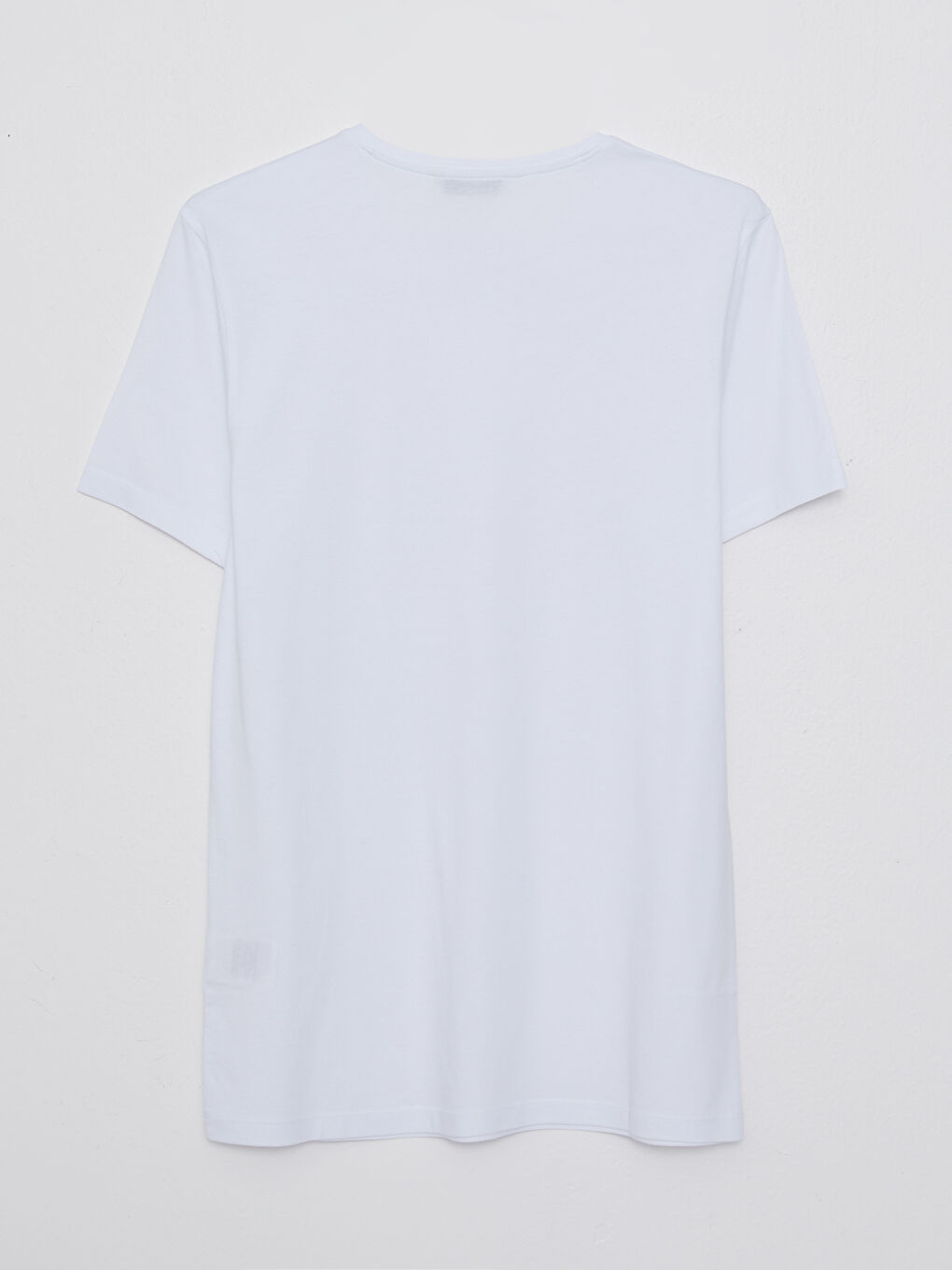 Tricou pentru Bărbați din Jerseu cu Guler Rotund-6