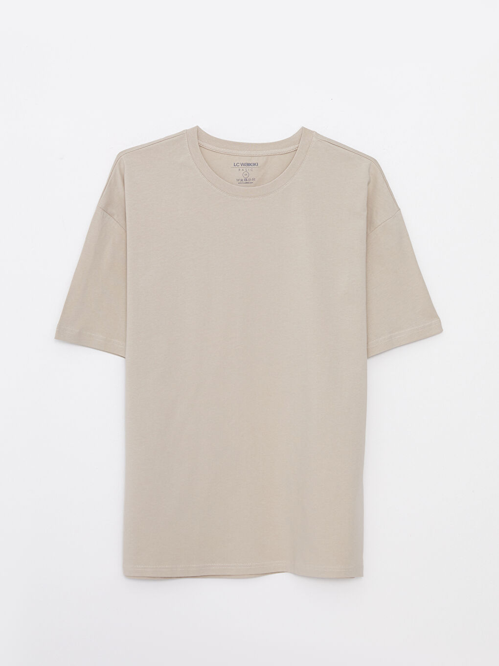 Oversize Crew Neck Short Sleeve Jersey Men's T-Shirt-5