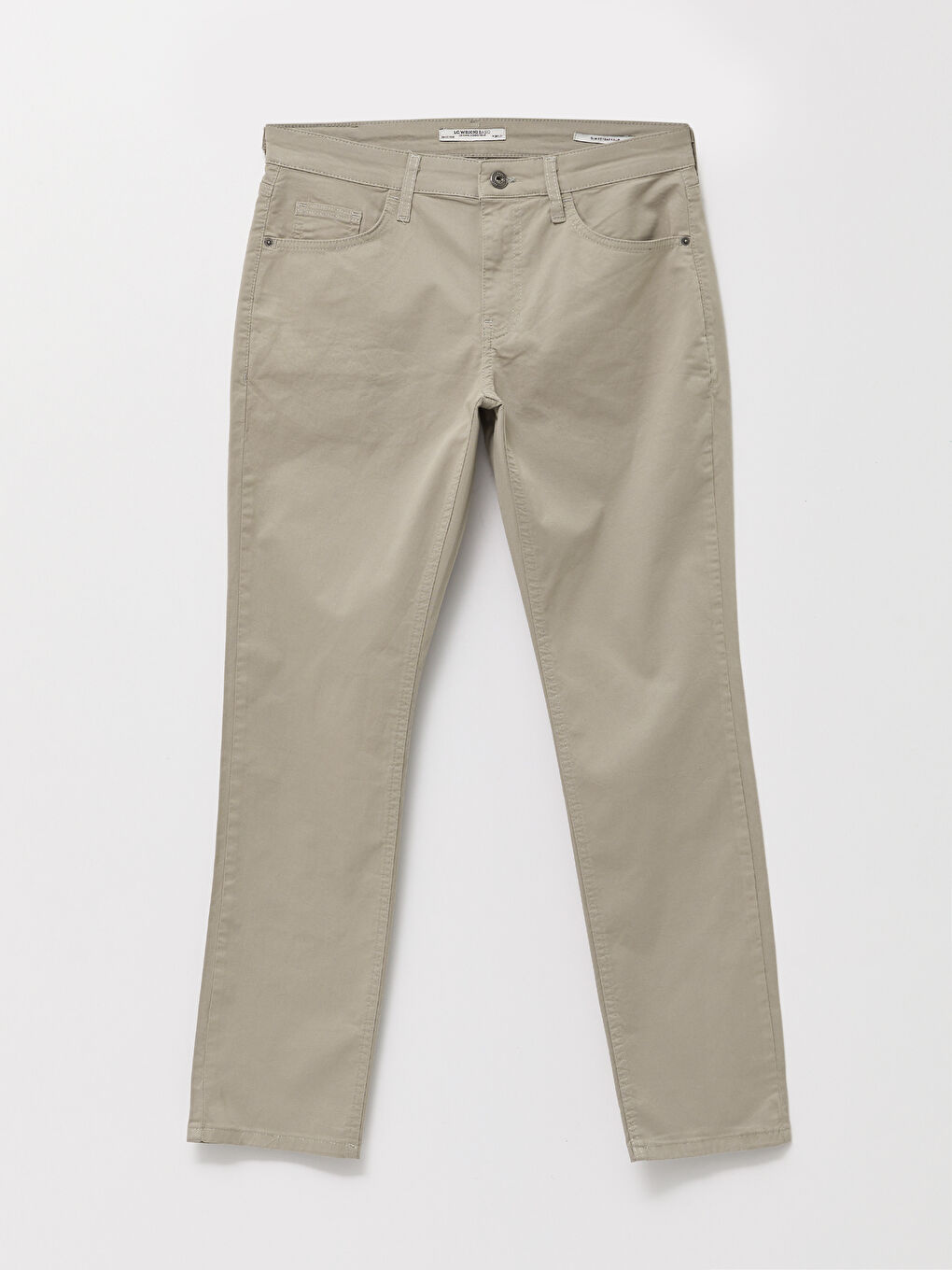 LCWAIKIKI Classic Slim Fit Gabardine Men's Chino Trousers -S2BB52Z8-PWN