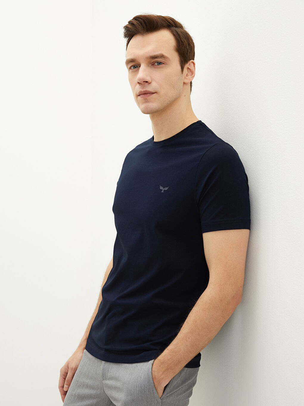 Crew Neck Jersey Men's T-Shirt