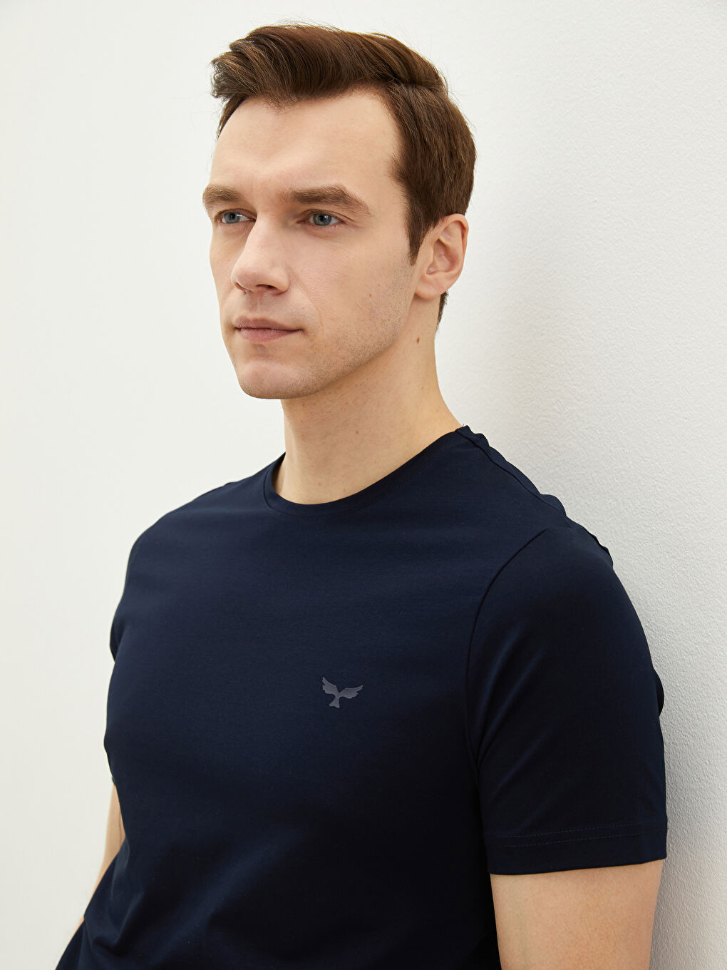 Crew Neck Jersey Men's T-Shirt-2