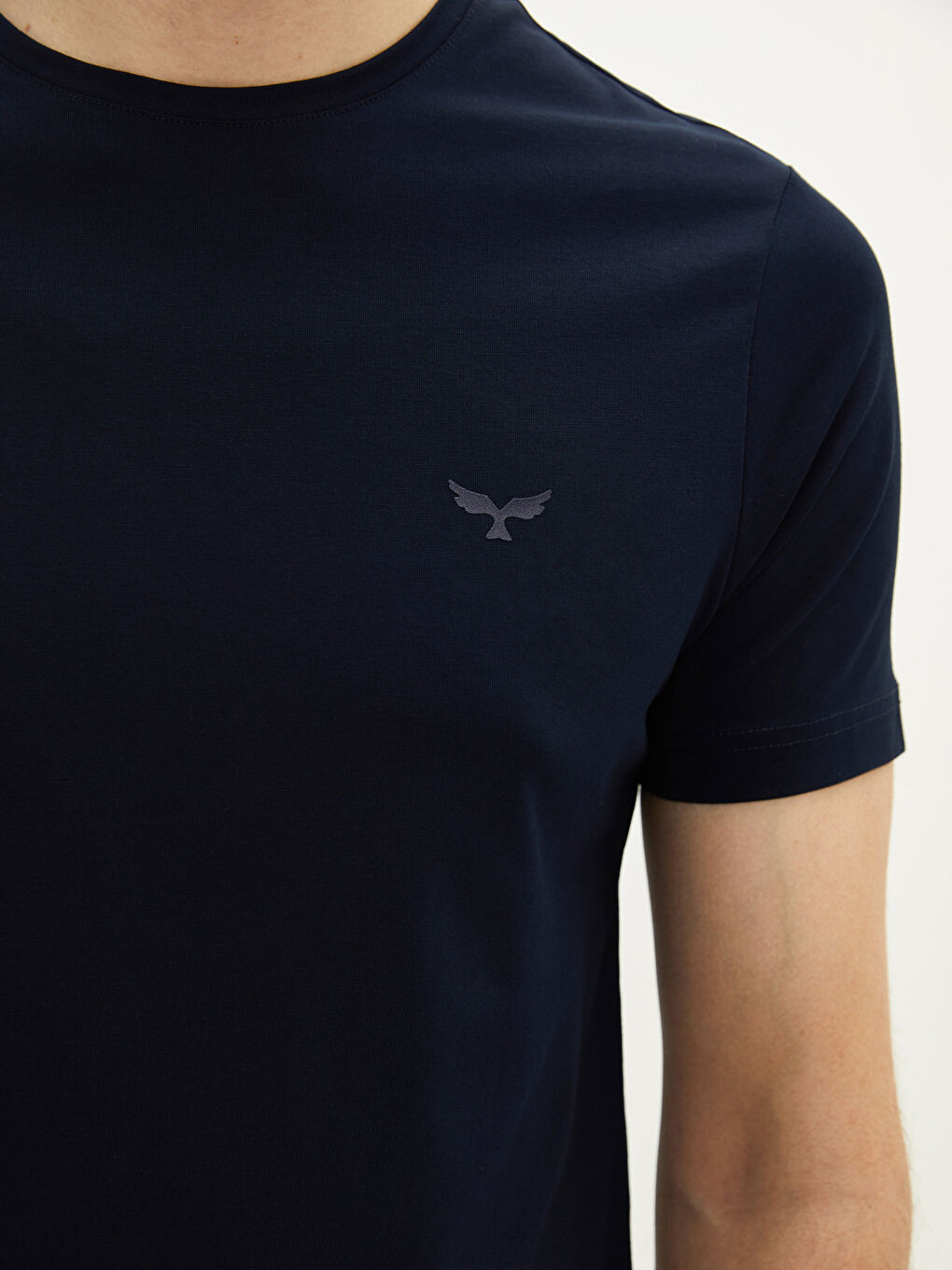 Crew Neck Jersey Men's T-Shirt-3