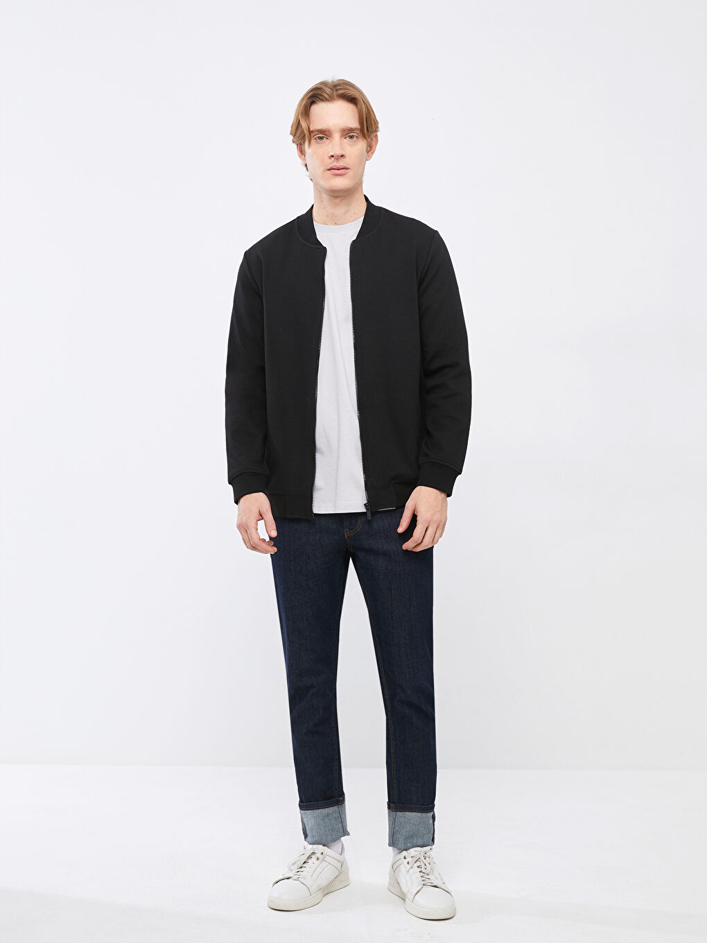 Пиджак Колледж с длинным рукавом стандартного кроя для мужчин-2