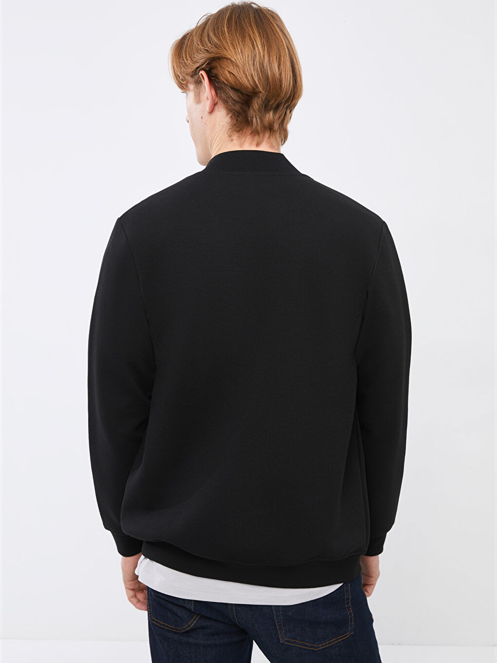 Пиджак Колледж с длинным рукавом стандартного кроя для мужчин-4