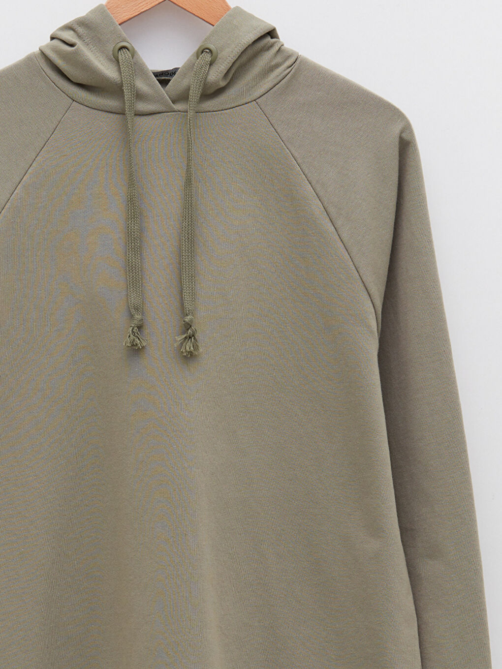 LCW Modest Hooded Plain Long Sleeve Oversize Women's Sweatshirt Tunic -S2BC66Z8-RQ2