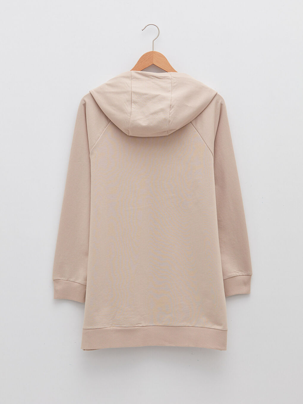 LCW Modest Hooded Plain Long Sleeve Oversize Women's Sweatshirt Tunic -S2BC66Z8-RZ9