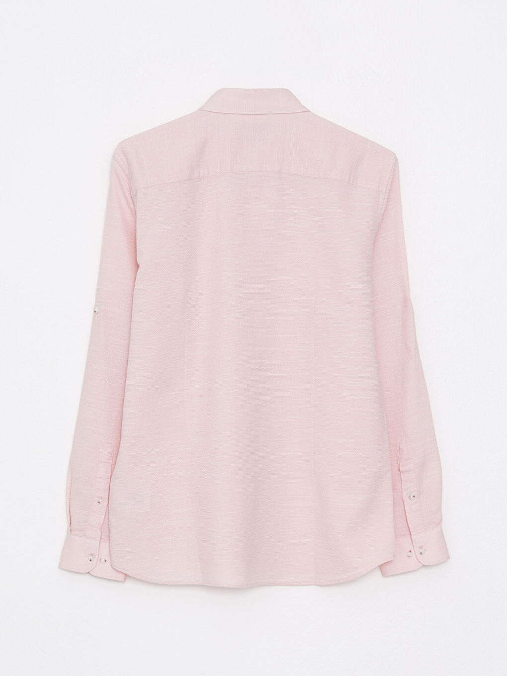 LCW Vision Pembe Slim Fit Uzun Kollu Erkek Gömlek - 6