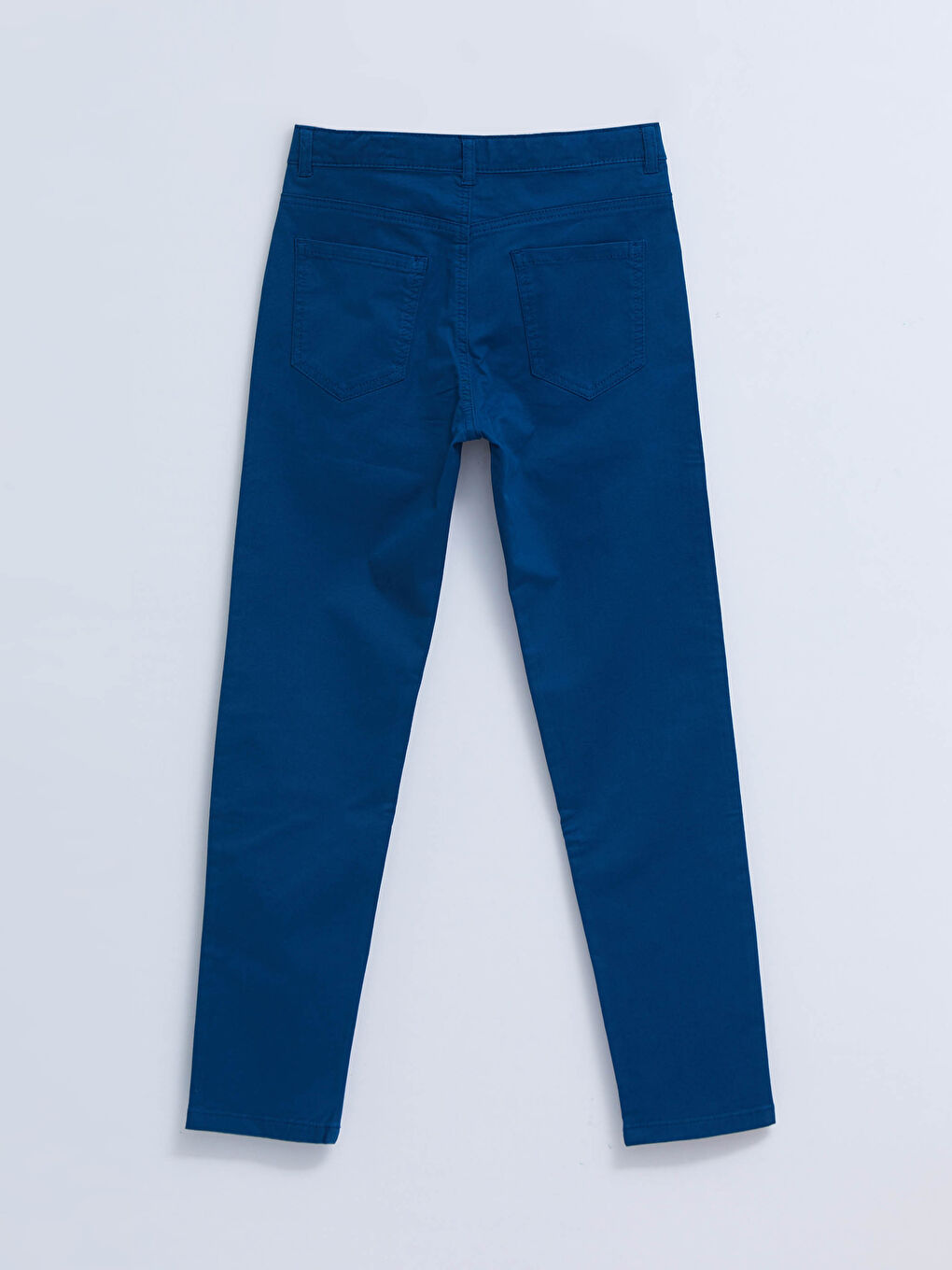 Pantalon Garçon Basique Super Slim en Gabardine-1