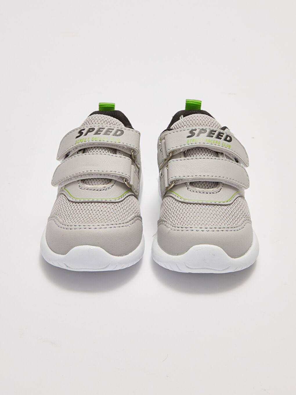 حذاء رياضي ولادي رضع بتفاصيل شبكية وطبعة وقفل ڤيلكرو مناسب للرياضة-2