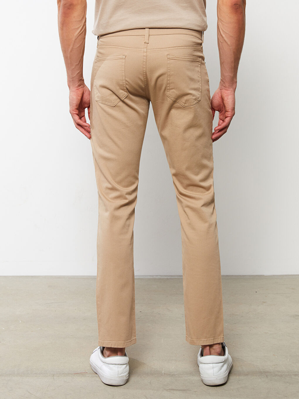 Slim Fit Gabardine Men's Chino Pants -S2BD35Z8-HZV