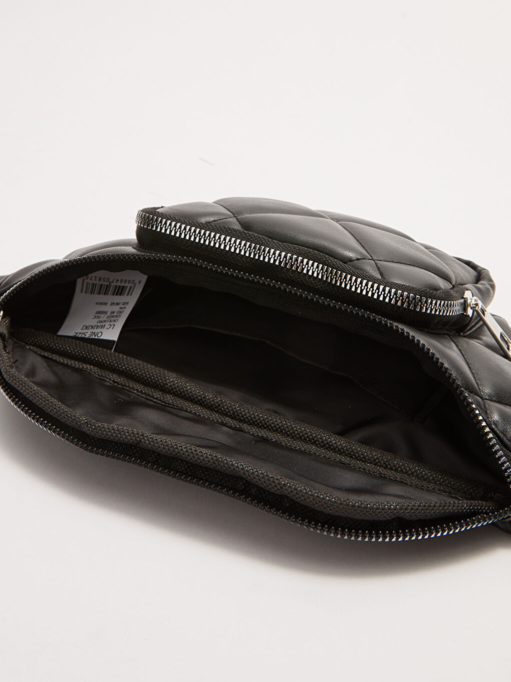 Leather Look Coin Accessory Waist Bag-5