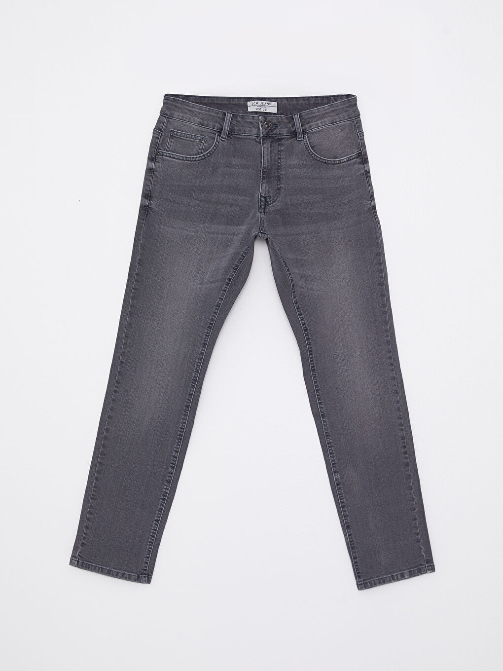 Gri 750 Slim Fit Erkek Jean Pantolon-5