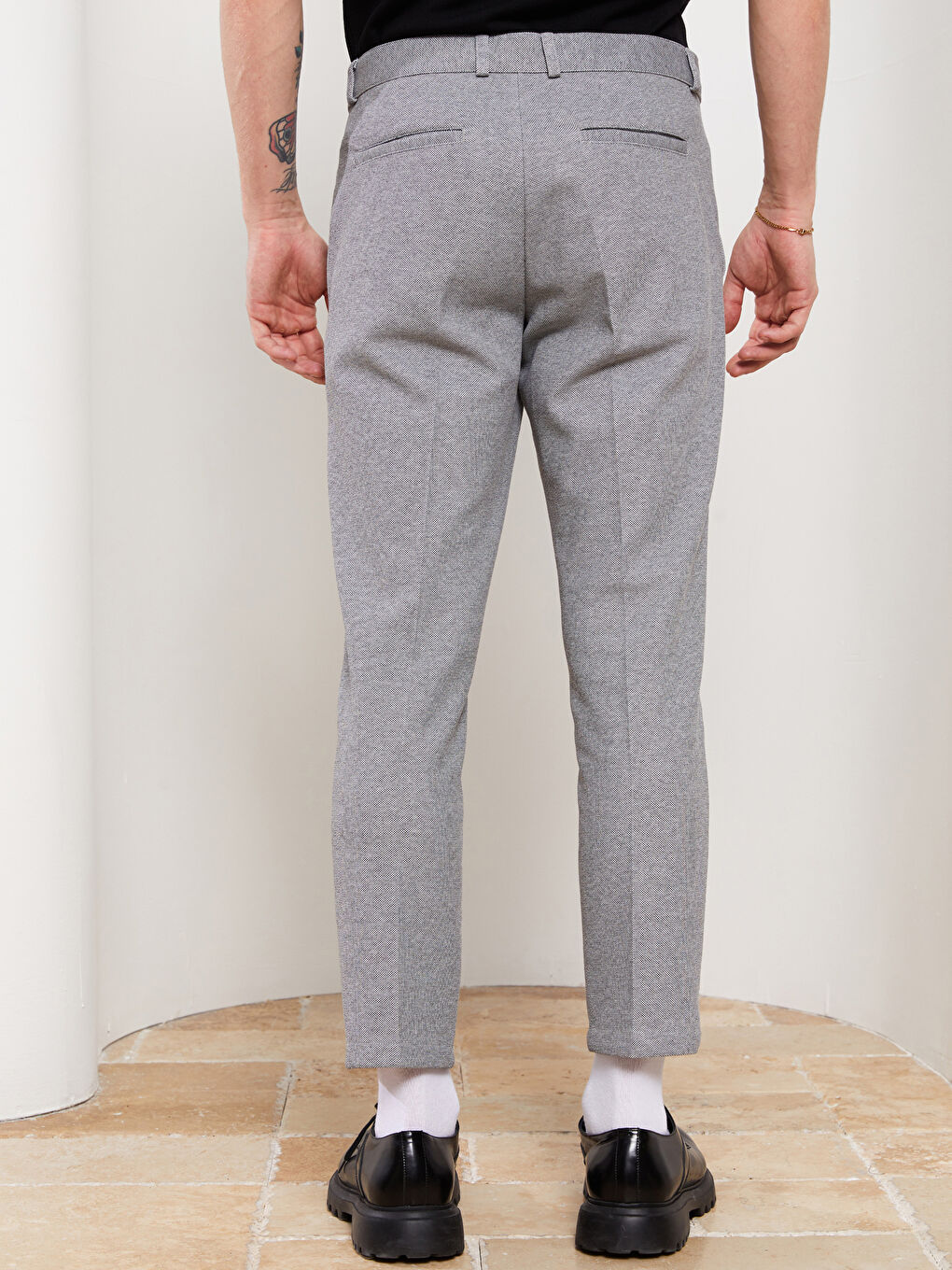 Pantaloni Slim Fit pentru Bărbați-5