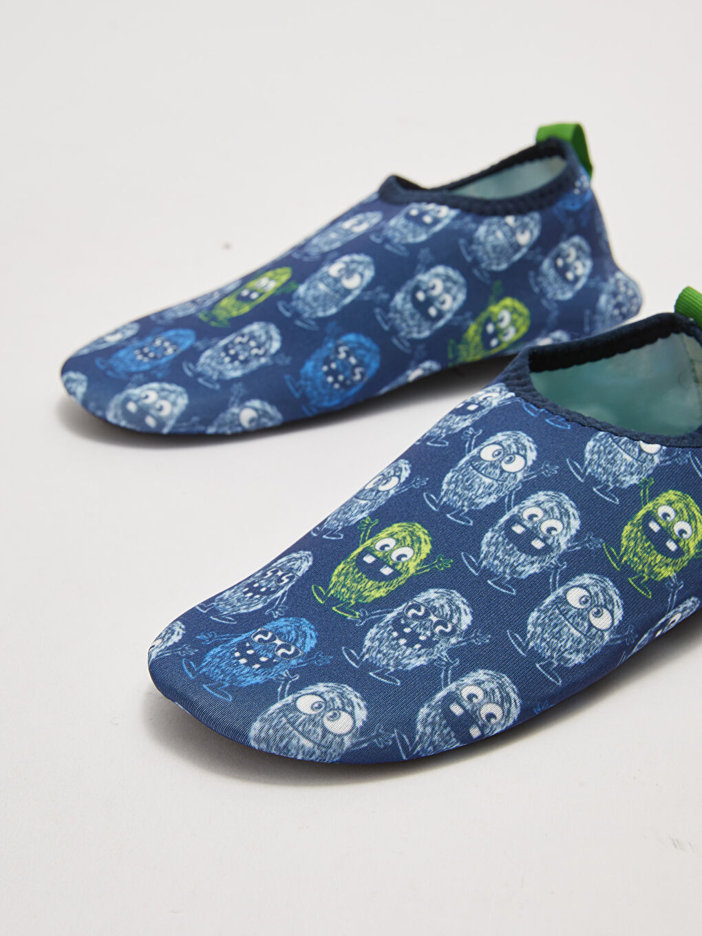 Lacivert Baskılı Erkek Çocuk Deniz Ayakkabısı-4