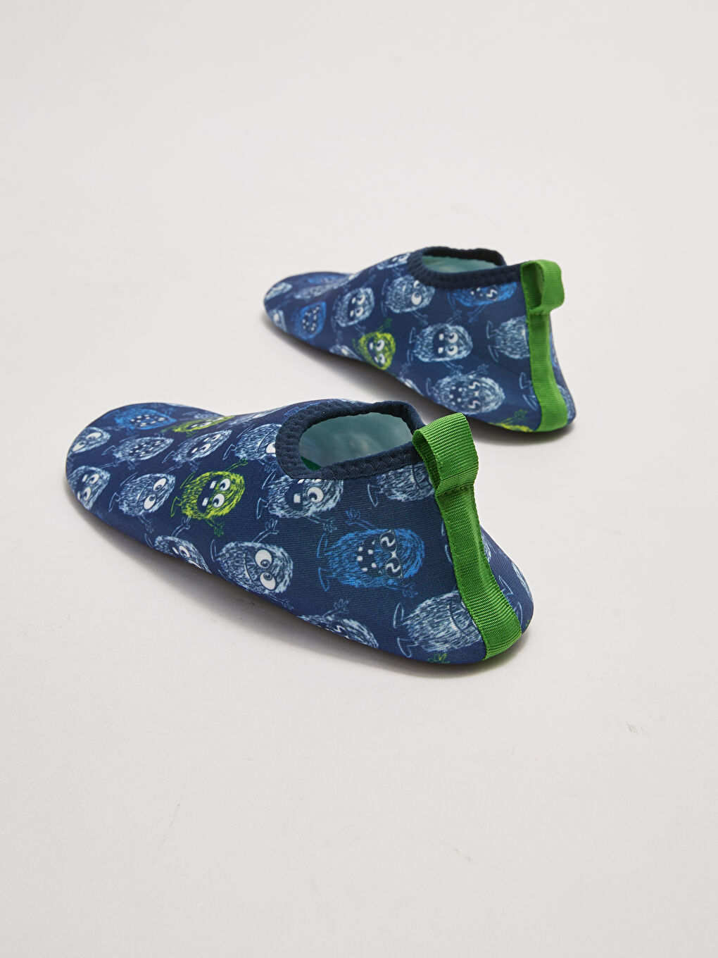 Lacivert Baskılı Erkek Çocuk Deniz Ayakkabısı-6