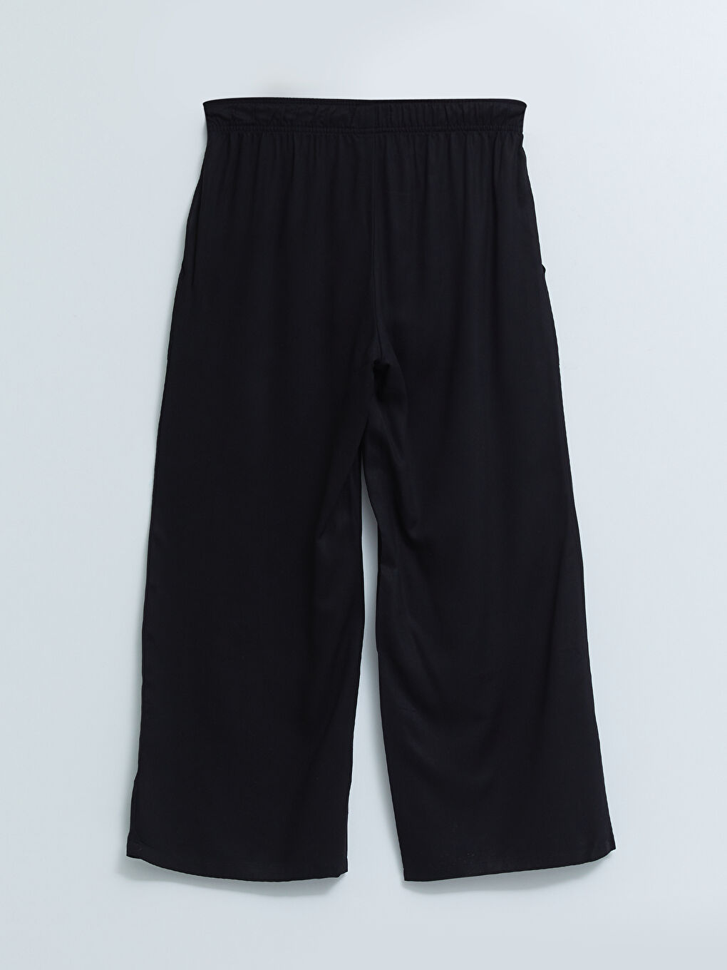 Pantalon Viscose Droit pour Femmes Coupe Confortable à Taille Élastique-7