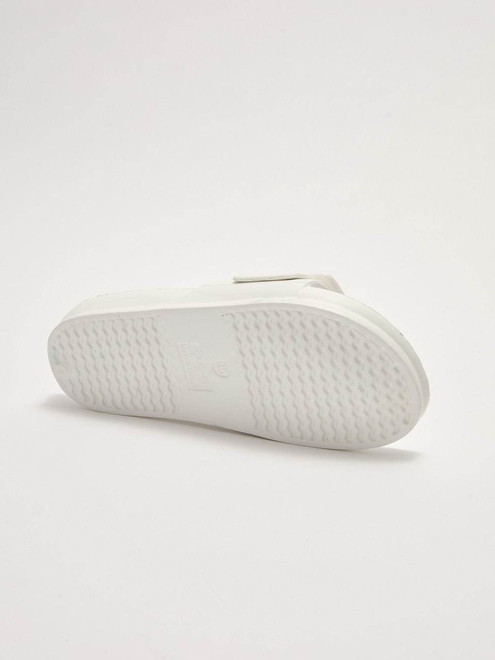 Single Band Buckle Detail Women's Slippers-4