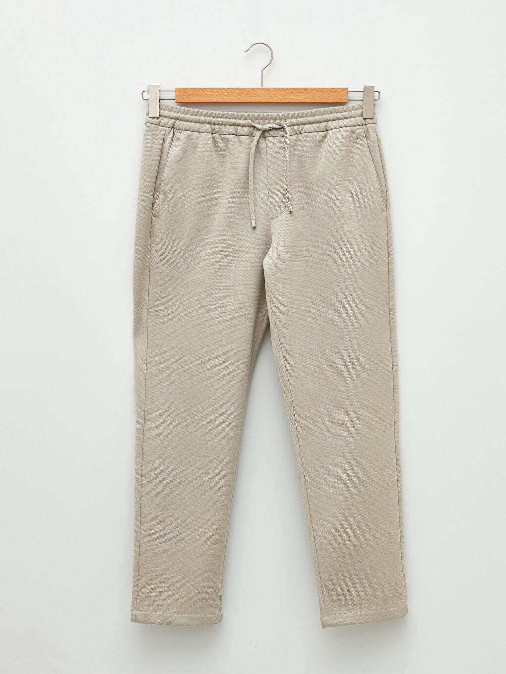 Bej Slim Fit Erkek Pantolon-6