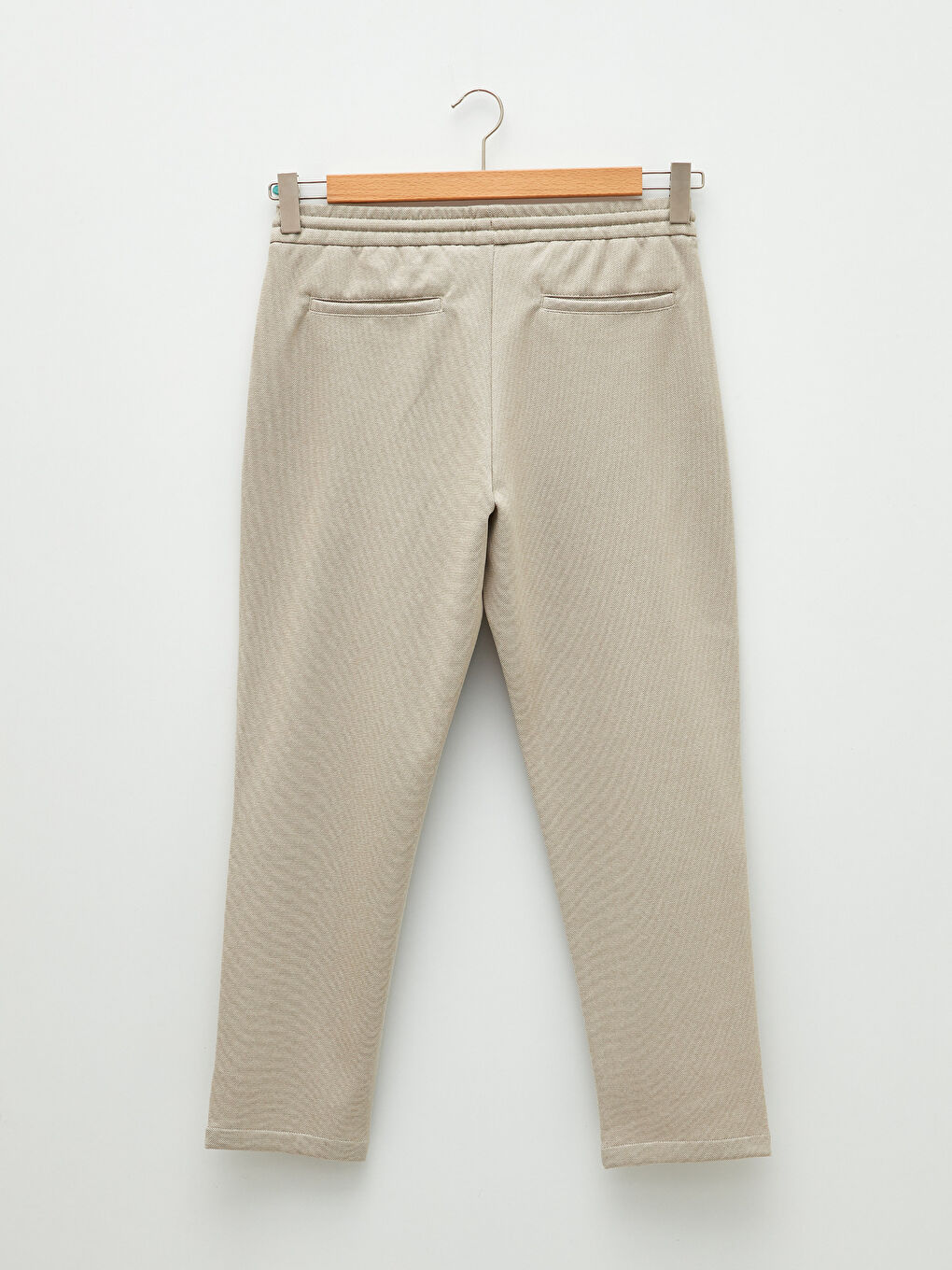 Bej Slim Fit Erkek Pantolon-7