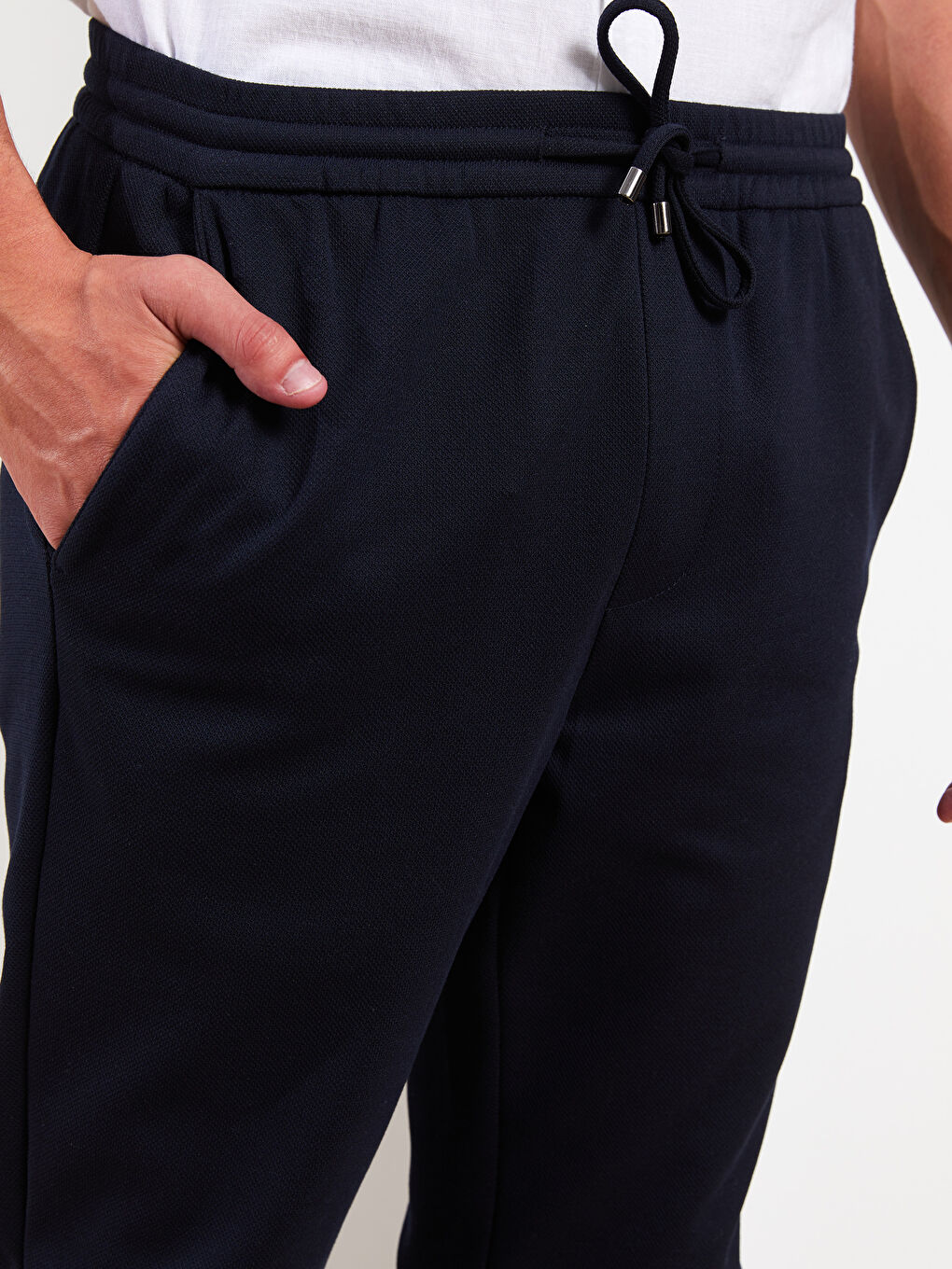 Lacivert Slim Fit Erkek Pantolon-4