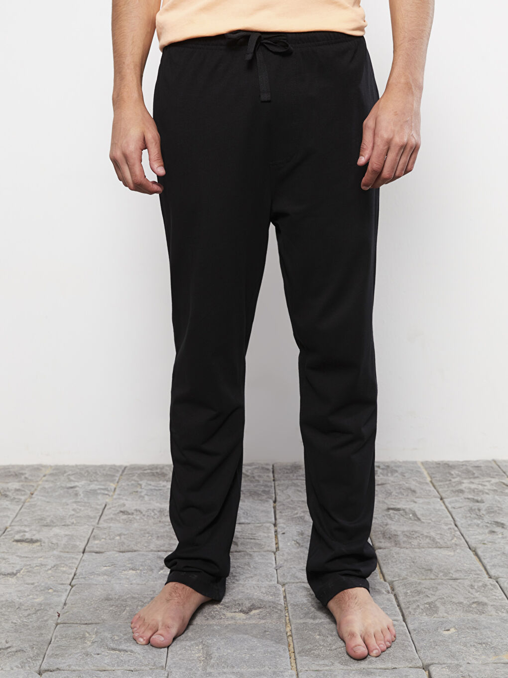 Чоловічі піжамні штани звичайного крою-2