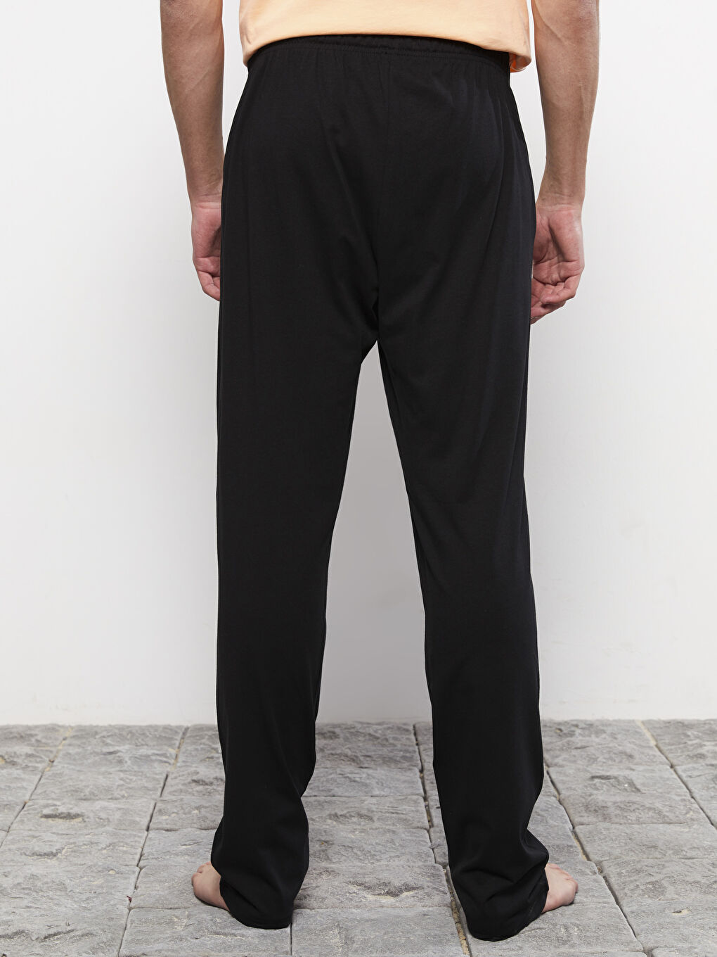 Чоловічі піжамні штани звичайного крою-4