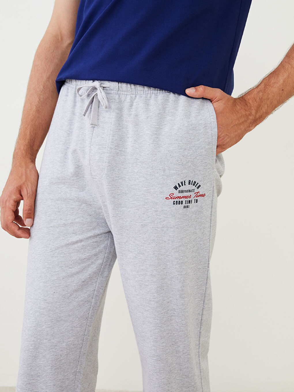 LC WAIKIKI Standard Fit Men's Pyjama Bottom Shorts -S2BE77Z8-LAL
