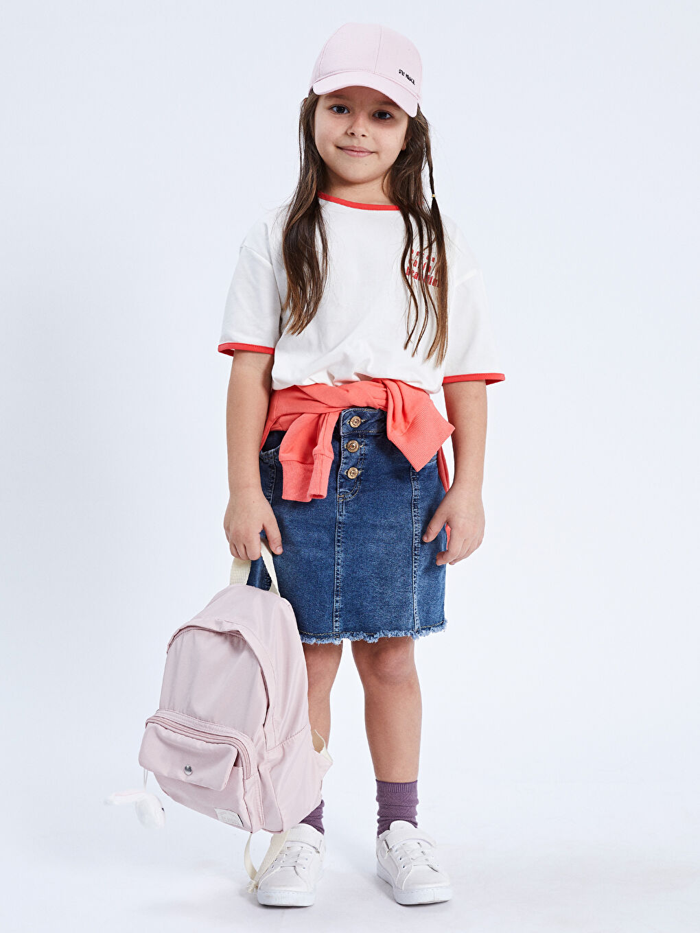 Rucsac pentru fete cu imprimeu etichetă-1