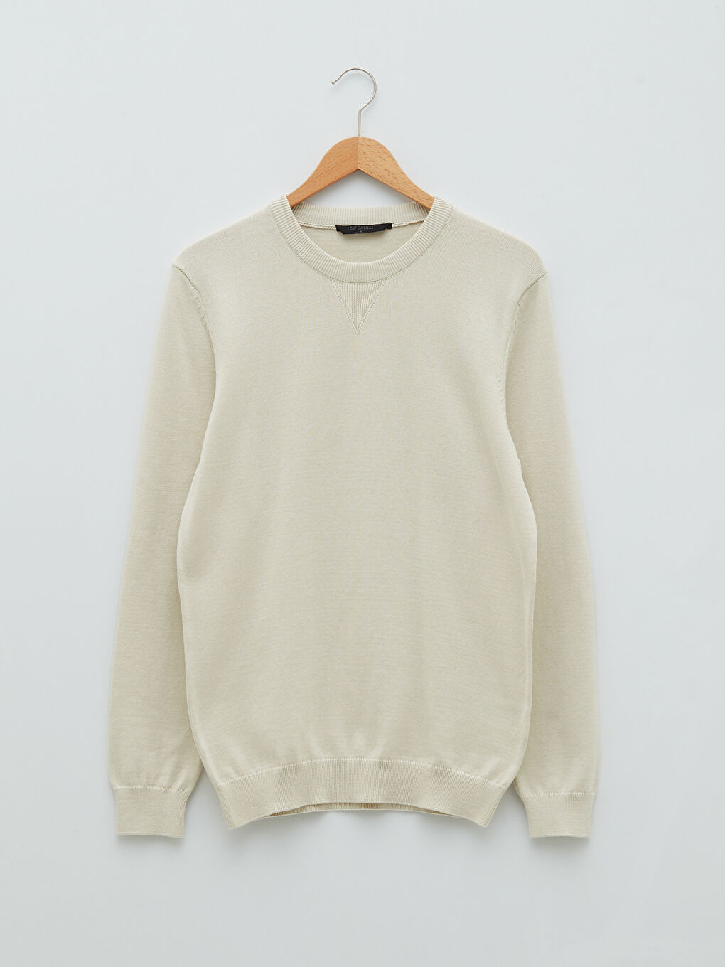 Crew Neck Long Sleeve Thin Men's Tricot Sweater -S2BF01Z8-HZZ