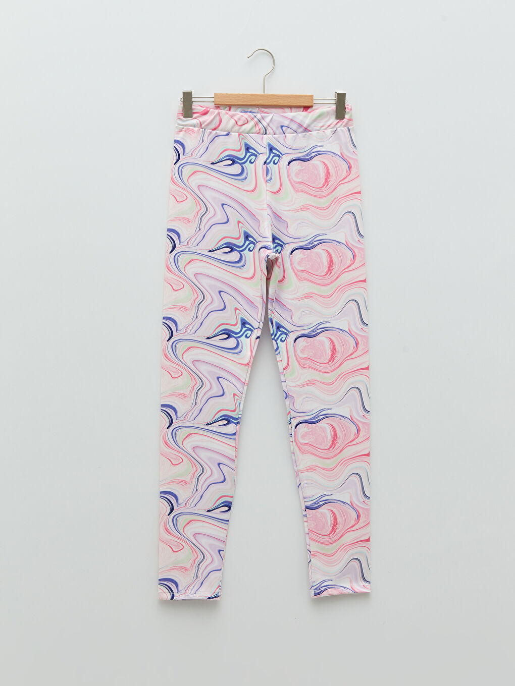LCW Kids Bedruckte Leggings mit elastischem Bund für Mädchen -S2BF28Z4-M0T