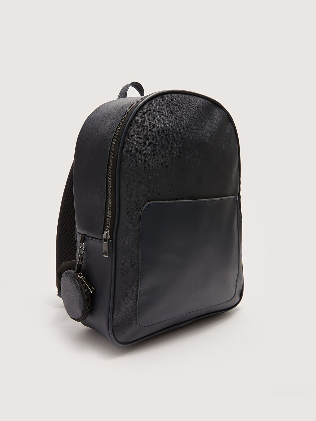 Faux Leather Men's Backpack-3