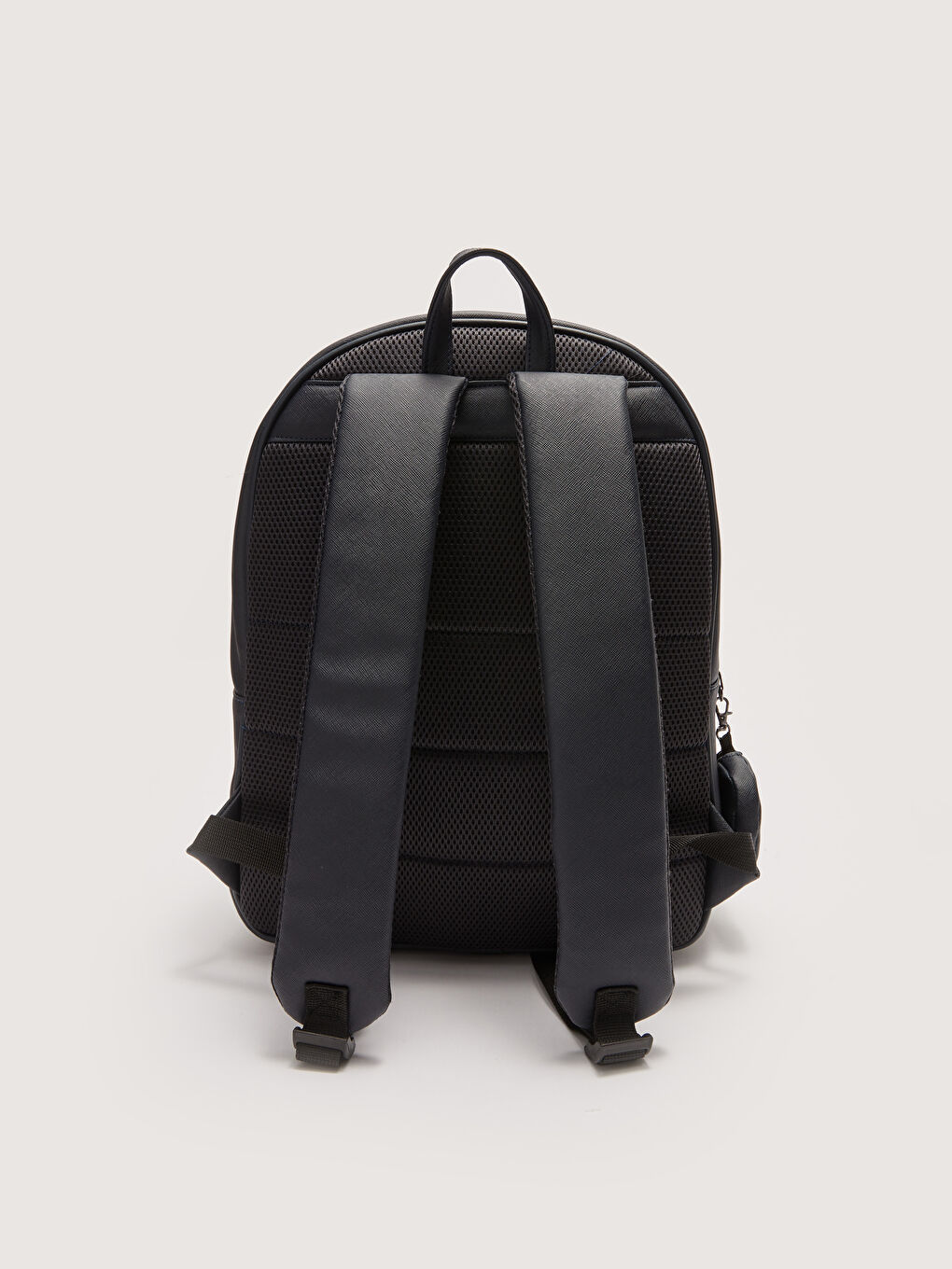 Faux Leather Men's Backpack-4