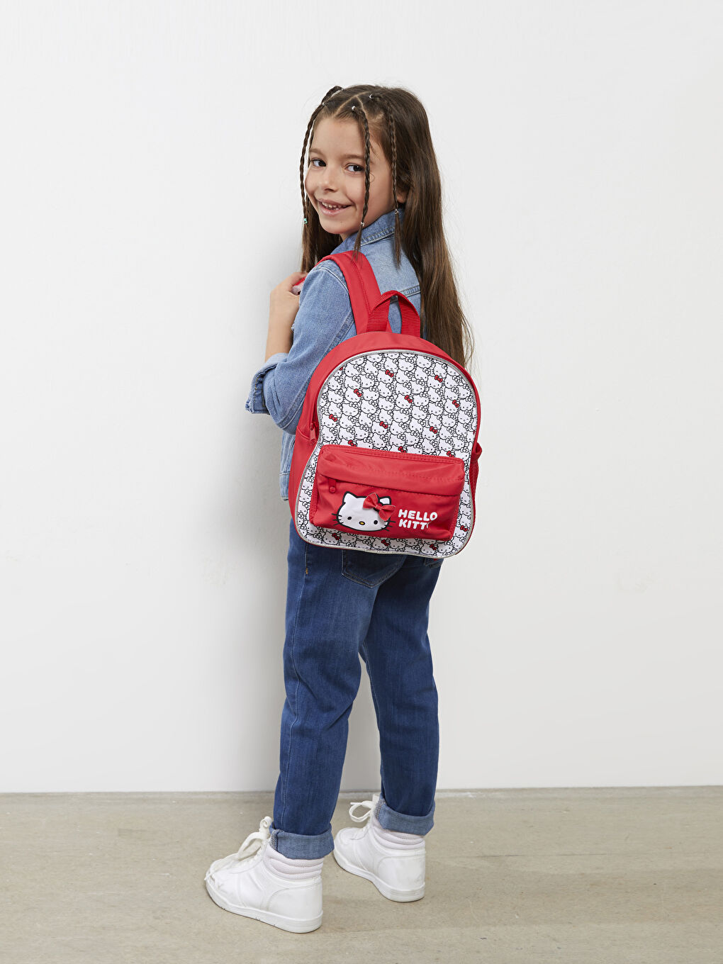 Sac à dos fille sous licence Hello Kitty