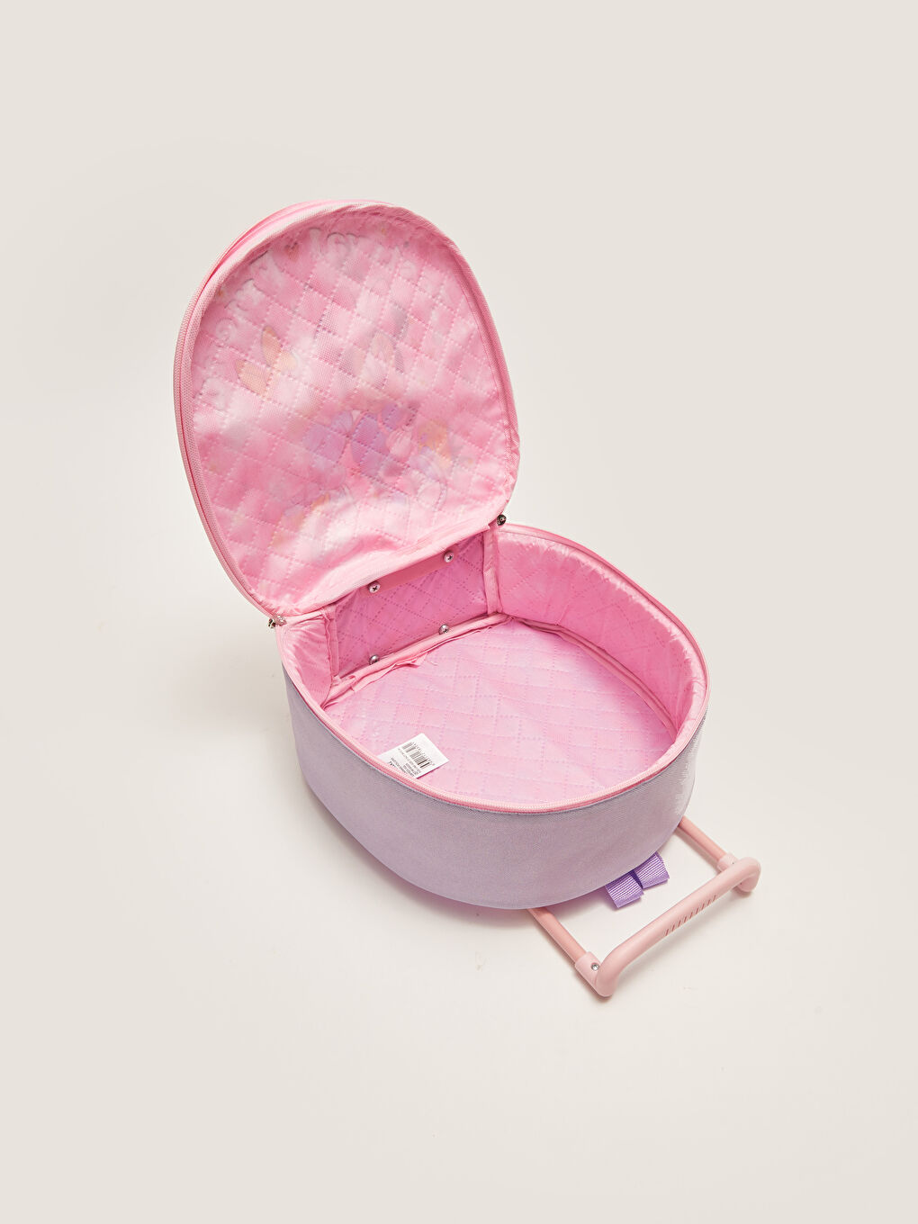 Girl's Minnie Mouse Printed Trolley Bag-5