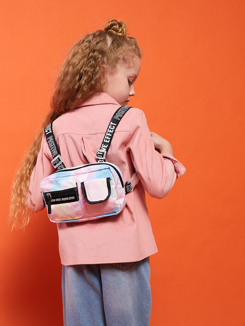 Printed Girls' Backpack-4