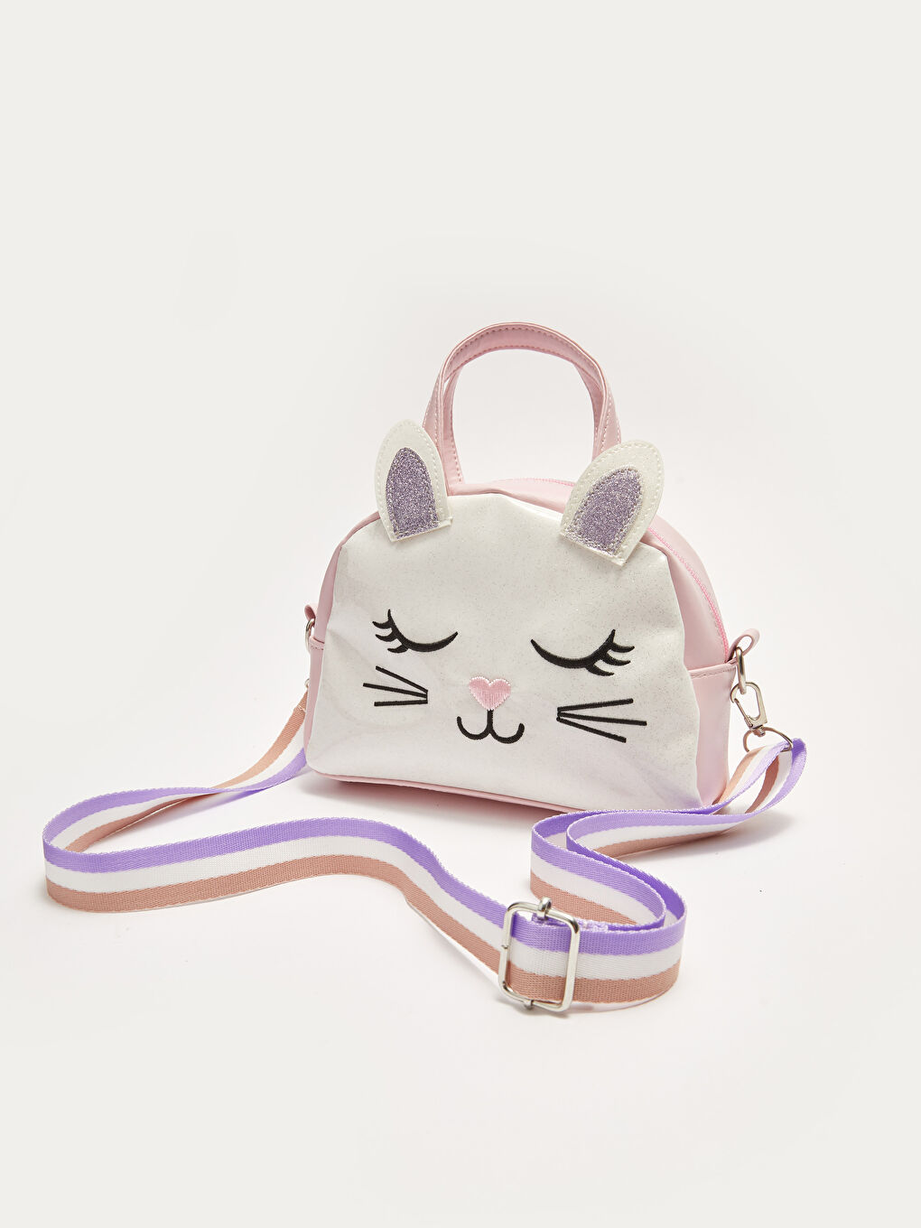 شنطة بنات مطرزة بحزام قابل للإزالة-1