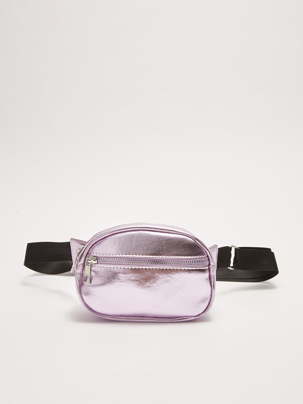 شنطة خصر بناتي شكلها لامع-1