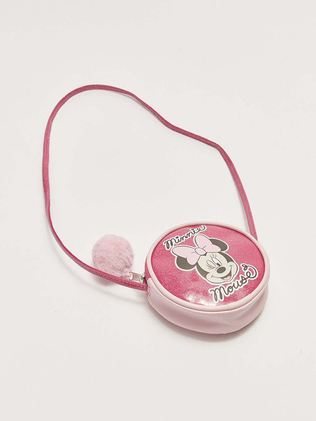 LCW ACCESSORIES Minnie Mouse Licensed Glittery Girl Crossbody Bag -S2BF66Z4-CVR