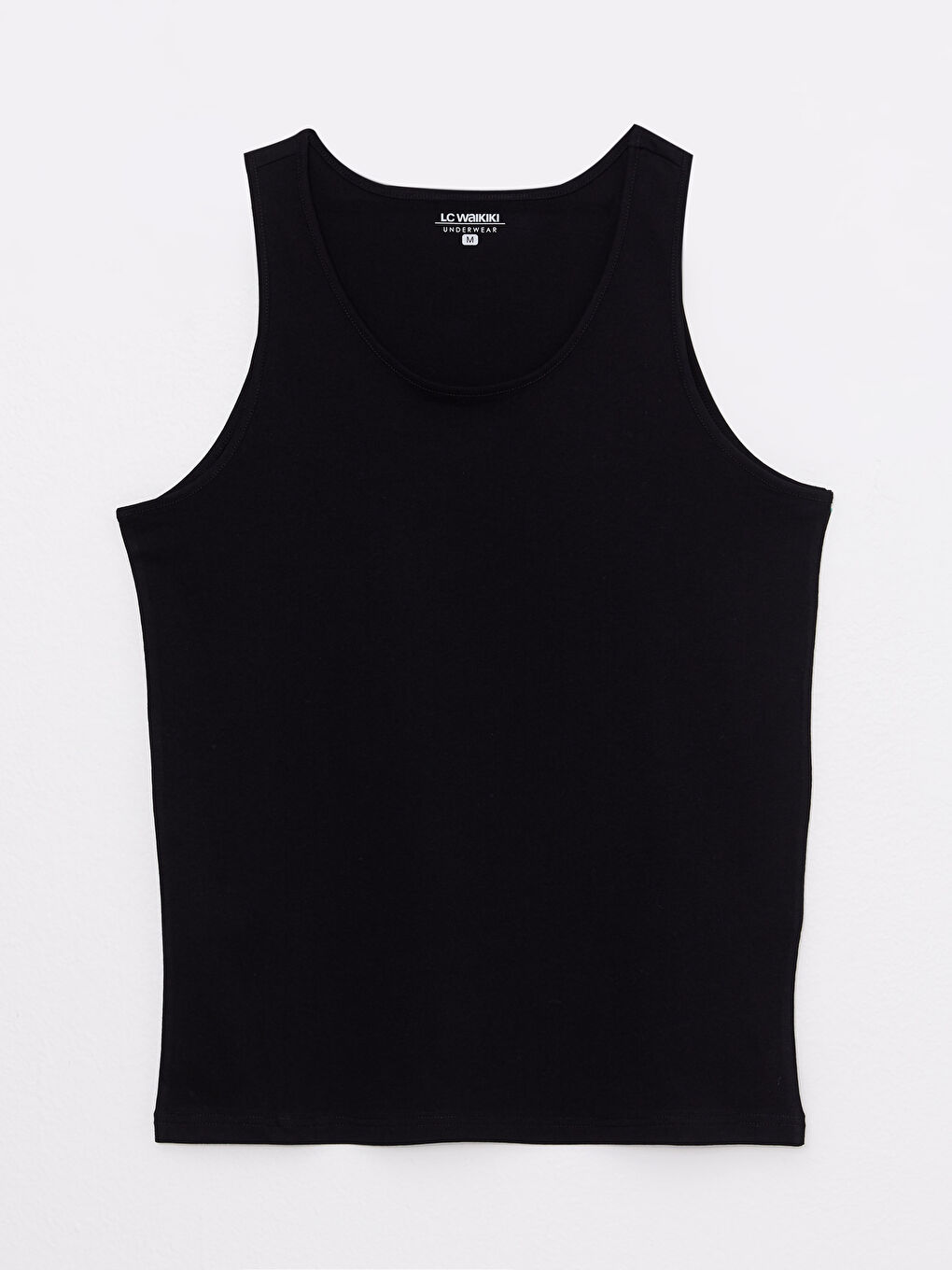 فيست رجالي قطن سادة بياقة حرف U - مجموعتين-5