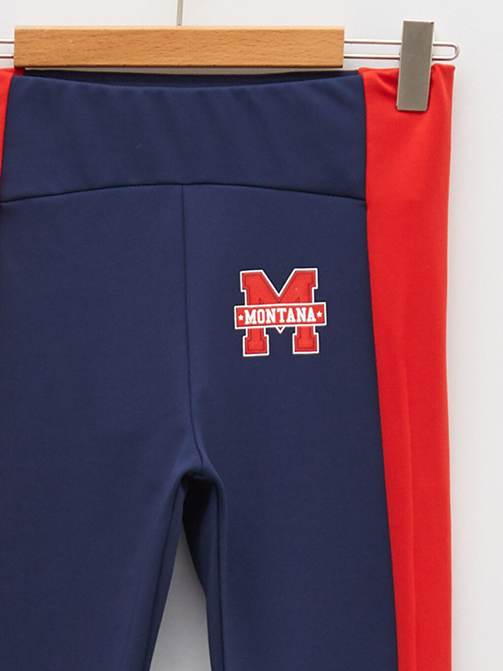 ليجن طويل للبنات مطبوع بخصر مطاطي-2