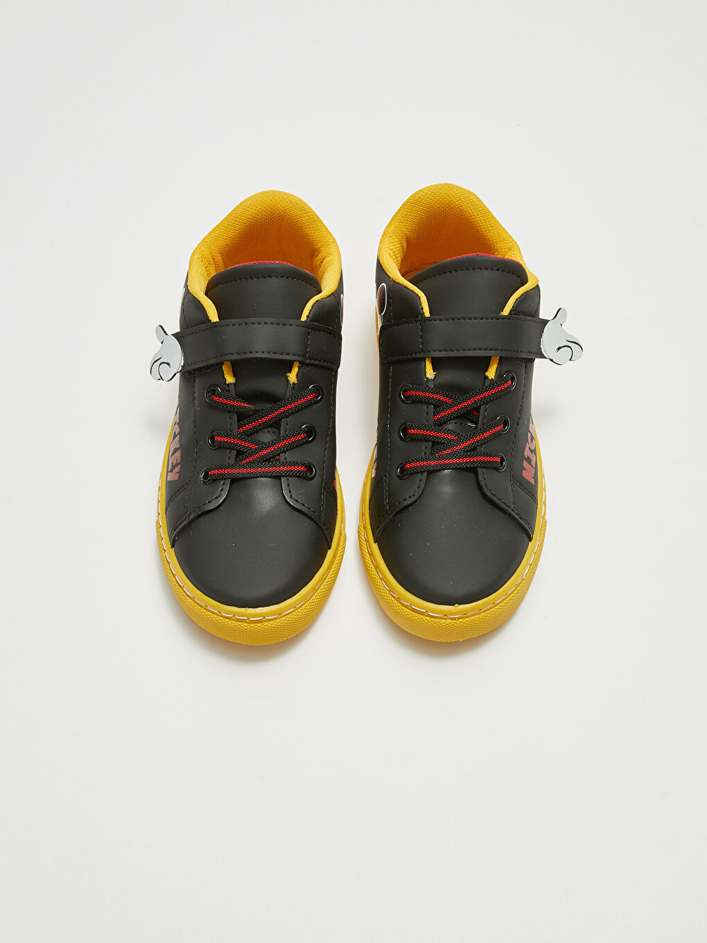 mickey mouse лицензияланған баулы және жапсырмалы ілмекті ұлдарға арналған спорттық аяқ киім-2