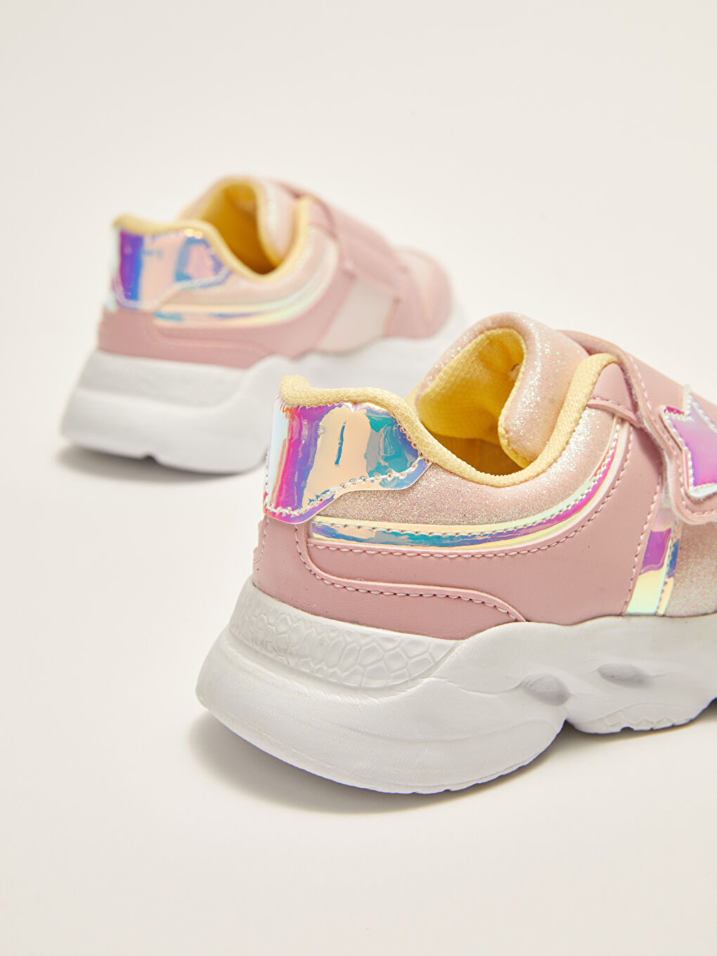 Кроссовки Для девочек с застежкой-липучкой и нашивкой-4